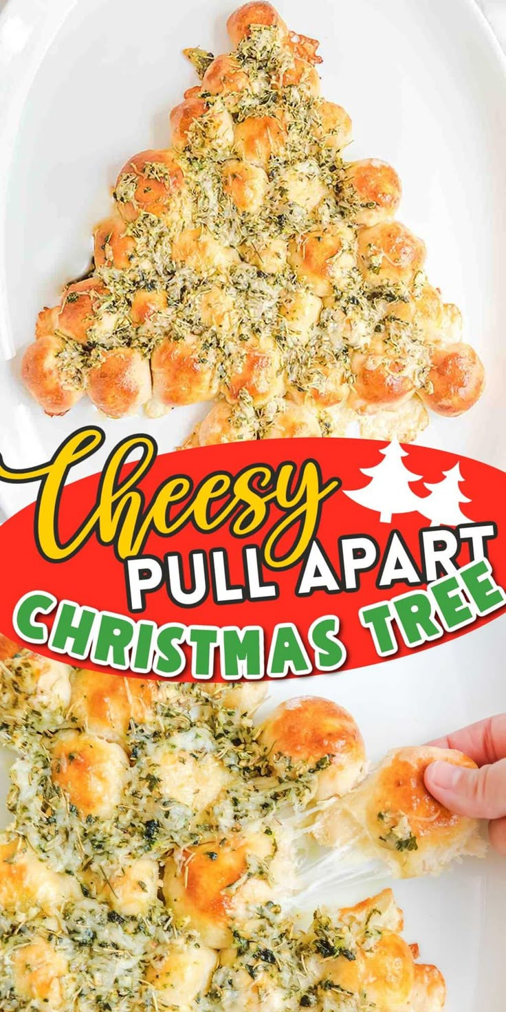 Pull Apart Christmas Tree Bread Pull A Part Christmas Tree Bread, Garlic Pull Apart Christmas Tree, Dinner Roll Christmas Tree, Christmas Tree Pull Apart Buns, Cheesy Bread Recipes Pull Apart, Cheesy Pull Apart Rolls, Pull Apart Cheesy Christmas Tree, Cheesy Garlic Pull Apart Bread Christmas Tree, Christmas Tree Garlic Knots