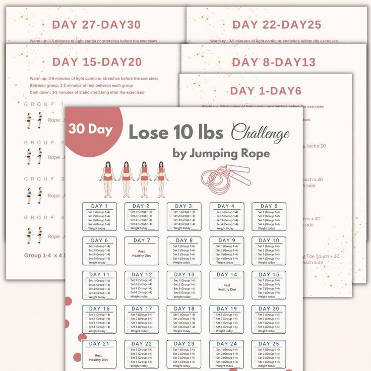 the printable lose 10lbs challenge is shown