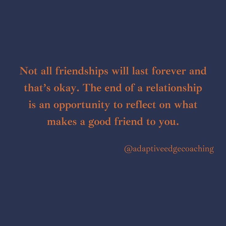 an orange and blue background with the words not all friends will last forever and that's okay