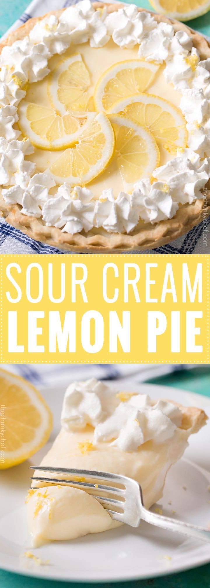 a lemon pie with whipped cream on top