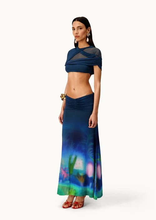 Mirae Paris Shop Aquarius Style, Mermaid Inspired, Skirt And Top, Warm Weather Outfits, Vacation Outfit, Fire Fits, Beautiful Mermaids, Sweaters Knitwear, Skirt Outfits