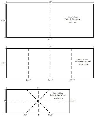 the diagram shows how to make a paper box with two sides and one side cut out