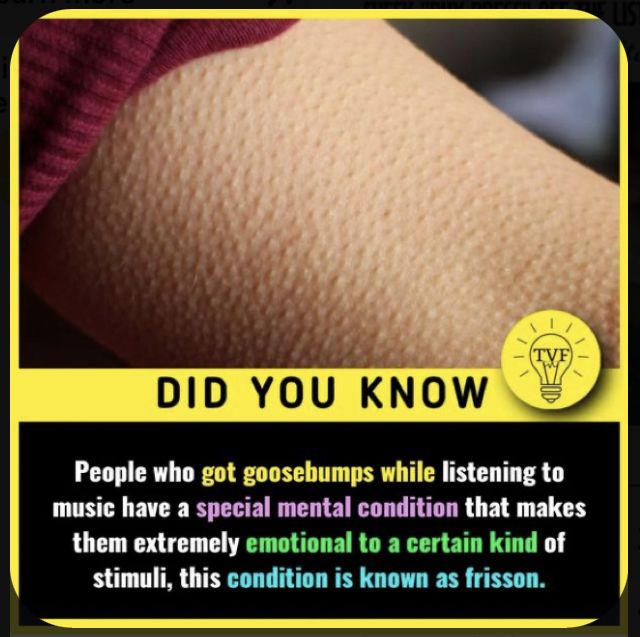 a poster with the words did you know? and an image of a woman's arm