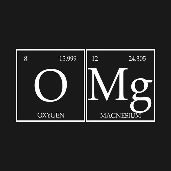 the symbol for oxygen is shown in black and white, as well as an o - m