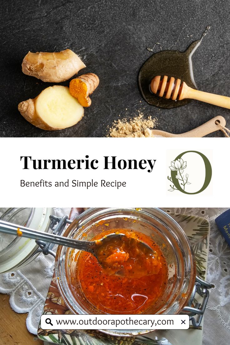 turmeric honey benefits and simple recipe