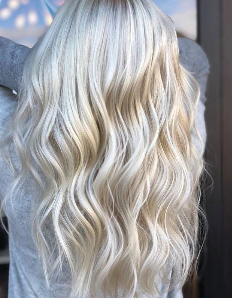 Cool Light Blonde Hair, Pearl Blonde, White Blonde Hair, At Home Hair Color, Light Blonde Hair, Blonde Hair Inspiration, Blonde Hair Shades, Low Lights Hair, White Blonde