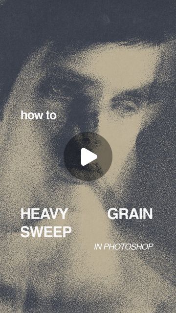 an image of a man's face with the words how to hear heavy sweat in photoshop