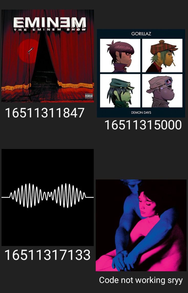 an image of some music with different colors and numbers on the front, side, and back