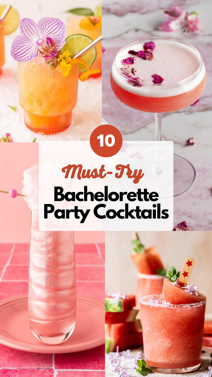 Bachelorette Party Cocktails Alcoholic Drinks For Bachelorette Party, Bachelorette Mixed Drinks, Cocktails Bachelorette Party, Easy Bachelorette Cocktails, Bach Party Cocktails, Mixed Drinks For Bachelorette Party, Fun Bachelorette Cocktails, Bride Themed Cocktails, Fun Bachelorette Drinks