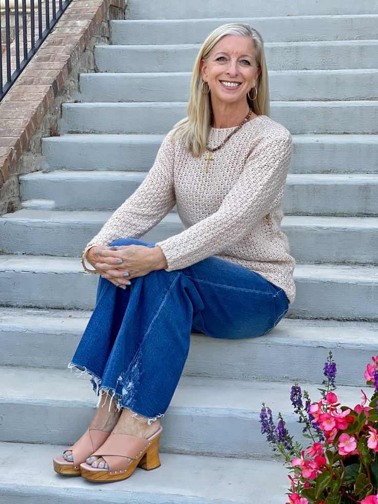 This cozy open knit cream sweater is perfect for layering, featuring long sleeves and a classic round neck for effortless style. Its relaxed fit ensures comfort while adding a touch of chic to your wardrobe. Fits true to size. Model is wearing a size Small. Fall Linen, Fall Candle Scents, Open Knit Sweater, Capri Blue, Cream Sweater, Light Sweater, Open Knit, Latest Outfits, Sweater Jacket