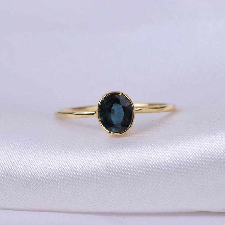 14K Gold Sapphire Ring, Natural Sapphire Ring, Bezel Setting Ring, Oval Sapphire Ring, Sapphire Engagement Ring Dainty Women's Ring Main Stone: Natural Sapphire Main Stone Size: 6 x 4 MM Main Stone Color: Blue Main Stone Shape: Oval Birthstone:- September Jewelry Type: Dainty Ring Metal: 925 Sterling Silver Method: Cast Personalization: Possible Occasion: Engagement Style: Heart Cut Ring Size: We make rings from US 4 to US 10. (If you need smaller or bigger ring size, please ask me to resize) SK Heirloom Oval Emerald Ring Birthstone, Heirloom Oval Emerald Birthstone Ring, Gold Oval Sapphire Ring In Art Deco Style, Gold Emerald Oval Cabochon Ring For Wedding, Oval Sapphire Ring May Birthstone Fine Jewelry, Oval Sapphire Ring For May Birthstone, Gold Oval Cabochon Emerald Wedding Ring, Gold Emerald Wedding Ring With Oval Cabochon, Heirloom Oval Crystal Ring For Anniversary