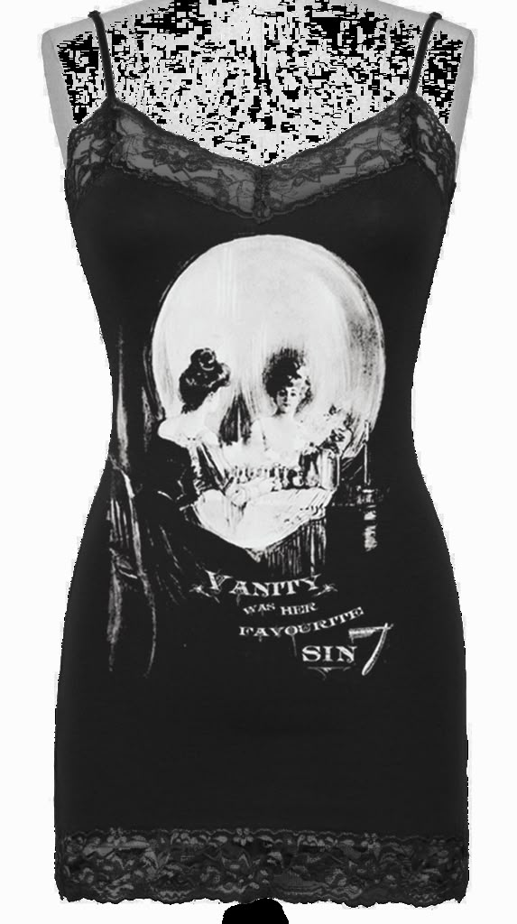 Womens All Is Vanity Cami All Is Vanity, Rock Quotes, One Piece Live Action, Looks Chic, Live Action, Skull Tattoo, Tank Top Fashion, Lace Trim, Fashion Beauty