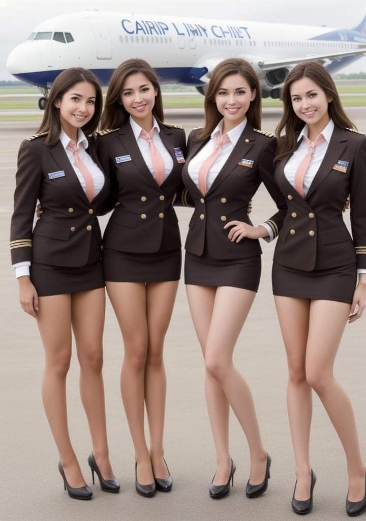 Seluar Ketat, Flight Attendant Fashion, Flight Attendant Uniform, Women's Uniforms, Chique Outfits, Great Legs, Fly Girl, American Beauty, All Around The World