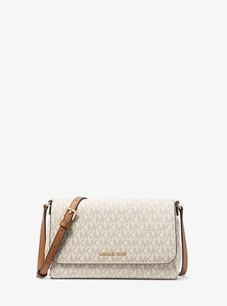 Medium Logo Convertible Crossbody Bag Michael Kors Purses, Michael Kors Shop, Convertible Crossbody Bag, Best Purses, Michael Kors Crossbody Bag, Michael Kors Outlet, Media Logo, Swag Outfits For Girls, Guess Handbags