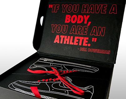 an open box with the words if you have a boy, you are an athlete