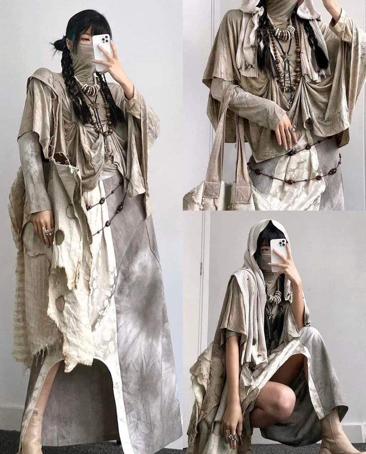 Nature Outfits, Dystopian Fashion, Arte Punk, Apocalyptic Fashion, Desert Fashion, Unique Outfit, Weird Fashion, Swaggy Outfits, Grunge Fashion