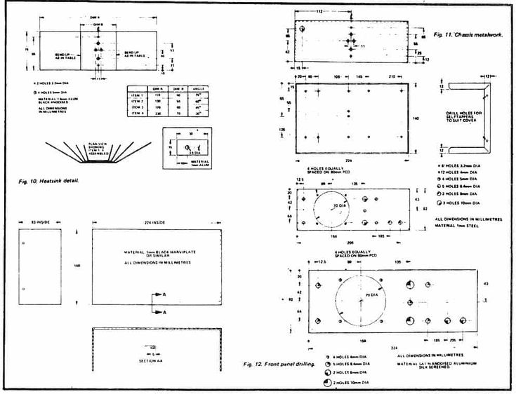 some diagrams for different types of circuiting and other electronic devices, including the control panel