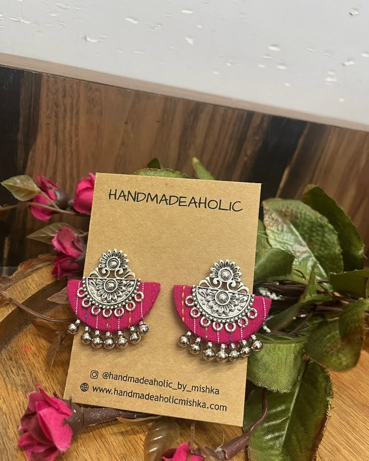 New collection in jewellery for upcoming festival. Available on website. www.handmadeaholicmishka.in #post #navratri #navratrispecial #navratricollection #navratrifestival #navratrijewellery #handmade #handmadejewelry #handmadecrafts #handmadewithlove #jewellery #indianfashion #sustainable #jumkhas #indianjewellery #treanding #treandingreels #shippingworldwide #india #usa #canada #australia #gujrat #mumbai #surat #handmadeaholic_by_mishka Thread Jewellery Diy, Navratri Earrings Handmade, Navratri Jewellery Handmade, Navratri Ornaments, Boho Earrings Diy, Navratri Jewellery, Navratri Outfits, Diy Earrings Materials, Junk Jewellery