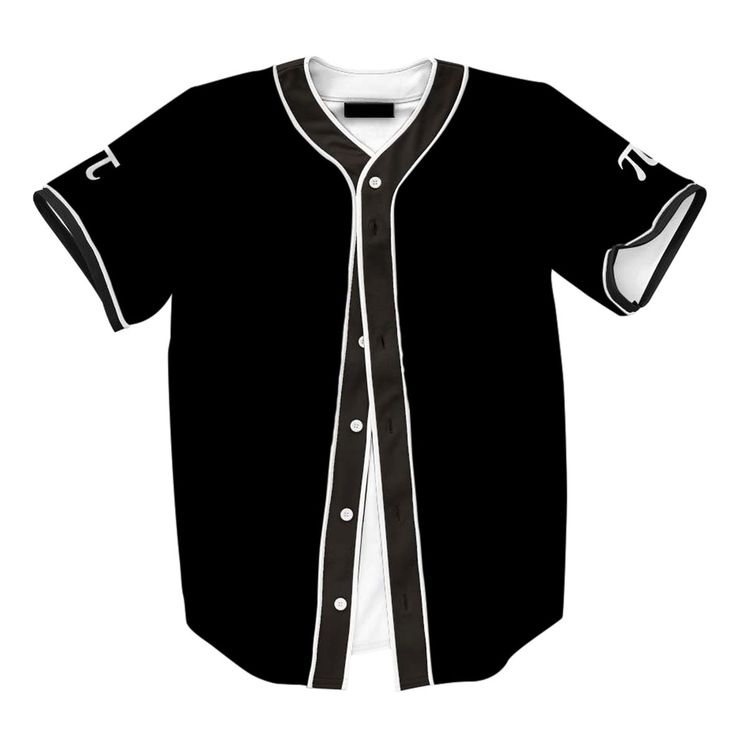 Black Graphic Baseball Jersey For Streetwear, Black Graphic Print Baseball Jersey For Streetwear, Black Graphic Print Varsity Baseball Jersey, Black Varsity Baseball Jersey With Graphic Print, Black Tops With Number Print For College, Black Graphic Print Jersey For Streetwear, Black Baseball Jersey With Graphic Print For College, Black Baseball Jersey With Graphic Print And Baseball Collar, Black Baseball Jersey With Graphic Print And Collar