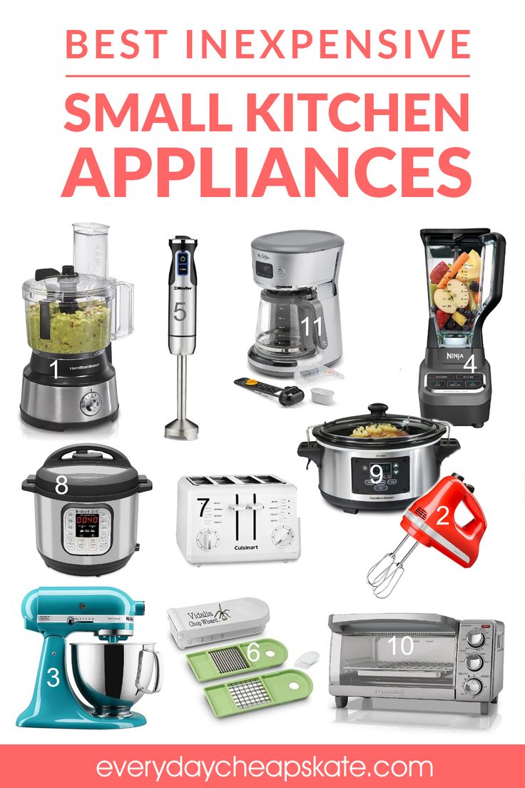 the best inexpenive small kitchen appliances are on sale at every cheap price