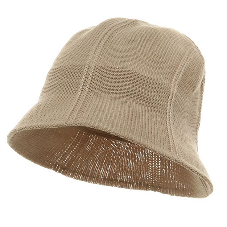 BabyMesh Bucket HatsMade from 65 % Polyester and 35 % Cotton.One size fits most(upto XL).8" deep crown features a stretchable sweatband inside. If a hip urban look is what you are going for this summer, then don't leave home without our babyMesh Bucket Hat. Made from a blend of polyester and cotton, this tightly woven knit cap is sure to satisfy your summer itch for a new fashion statement. Featuring an 8" deep crown with a stretchable inner sweat band, this hat has literally got you covered when the days ahead become extra warm. For added textured the crown also features three sets of thinly woven lines, one set creating a half eclipse over either ear, and the final set running up and down the center of the cap. What an awesome look! With its lightweight construction and flexible nature, Lightweight Solid Spring Hat, Lightweight Solid Color Spring Hat, Casual Breathable Bucket Hat, Casual Solid Breathable Bucket Hat, Casual Summer Hats With Cotton Sweatband, Casual Lightweight Hat, One Size Fits Most, Adjustable Bucket Hat For Spring Streetwear, Lightweight Breathable Bucket Hat With Curved Brim, Breathable Spring Bucket Sun Hat