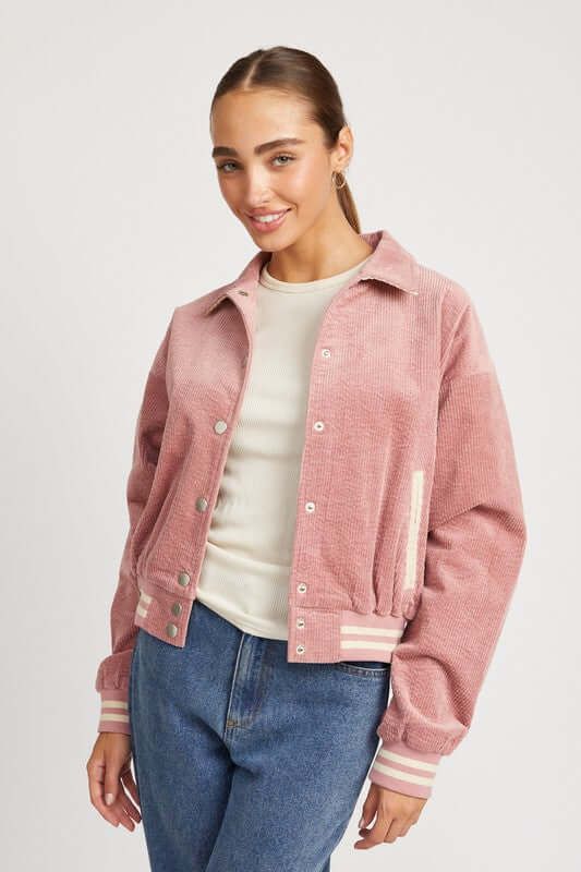 Bomber Jacket With Collar Ankle Compression Socks, Jacket With Collar, Pork Pie Hat, Farm Clothes, Trendy Outerwear, Sleek Aesthetic, Berets Cap, Cardigan Crop Top, Cardigan Crop