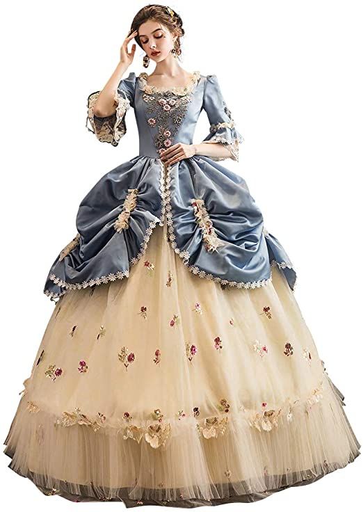 (Josiana bodice, skirt, and decor garden party gown insp.) Renaisance Dress, Dresses 18th Century, Victorian Dress Gown, Theatre Dress, Gothic Victorian Dresses, Gaun Abad Pertengahan, Baroque Dress, Rococo Dress, Antoinette Dress