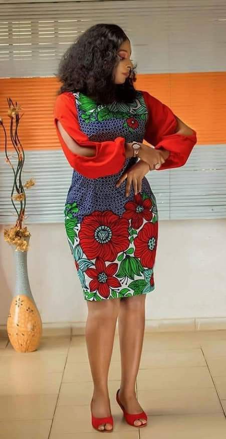 Simple Chitenge Dress Ideas, Akara Traditional Dresses For Women, Akara Traditional Short Dresses, Bitengi Fashions For Ladies, Latest Ankara Short Gown, Short Gown Styles, Short Ankara Dresses, Ankara Short, Ankara Short Gown Styles