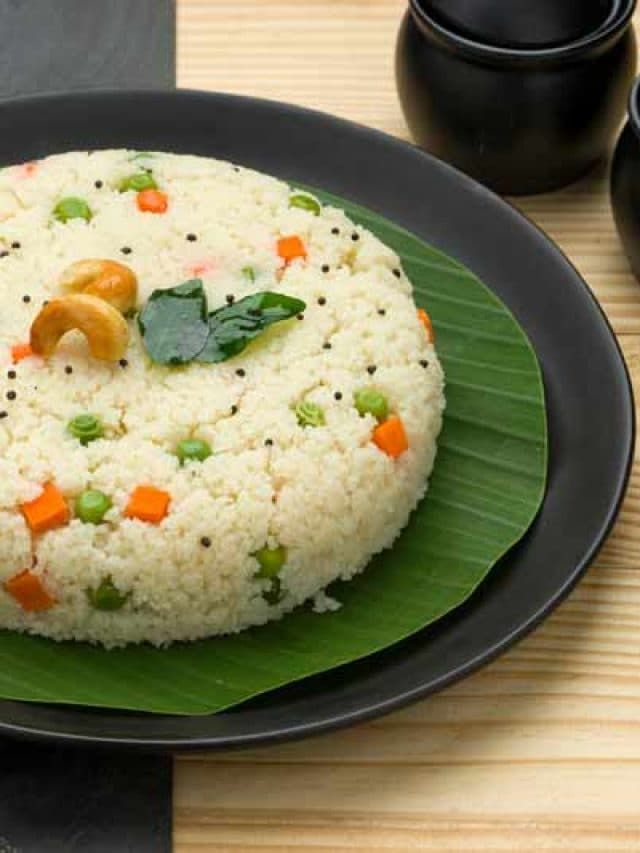 a plate with rice and vegetables on it