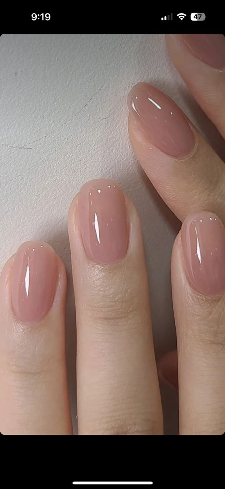 Short Nails Natural Classy, Natural Nails Manicure, Bridesmaids Nails, Milky Nails, Subtle Nails, Her Nails, Pink Nail Polish, Pink Nail, Neutral Nails