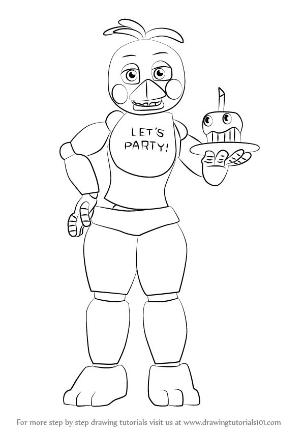 an image of a cartoon character holding a piece of cake with the words let's party on it