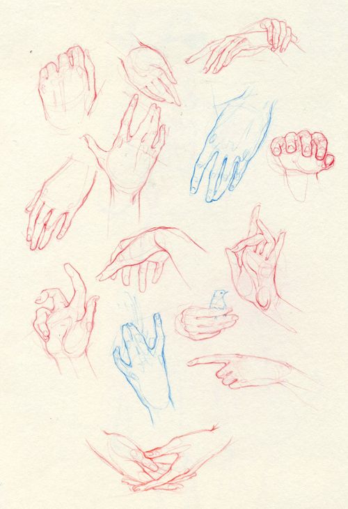 a drawing of many hands reaching out to each other