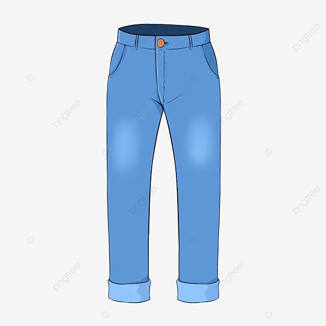 Cartoon Pants Drawing, Pant Drawing, Pants Clipart, Clothes Animation, Jeans Cartoon, Jeans Png, Jeans Drawing, Jeans Art, Pants Drawing