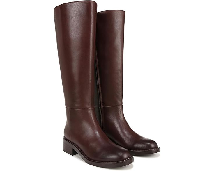 Sam Edelman Mable Wide Calf Wide Calf Leather Boots For Women, Luxury Wide Calf Platform Boots For Fall, Luxury Leather Sole Business Work Boots, Tall Boots Wide Calf, Mid Calf Boots Flat, Brown Wide Calf Knee High Boots, Wide Calf Riding Boots For Women, Leather Lined Mid-calf Boots For Fall Workwear, Leather Lined Knee-high Boots For Workwear In Fall