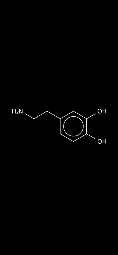 an image of the chemical formula for benzodeine on a black background with white letters