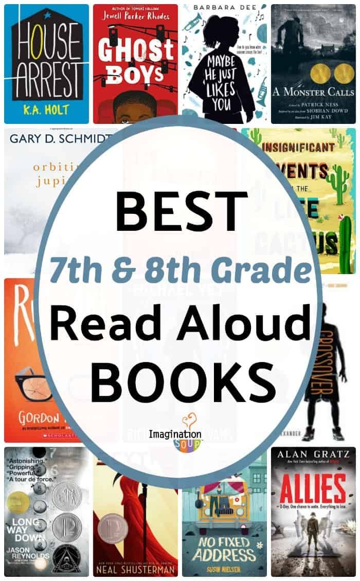 the best 7th and 8th grade read aloud books