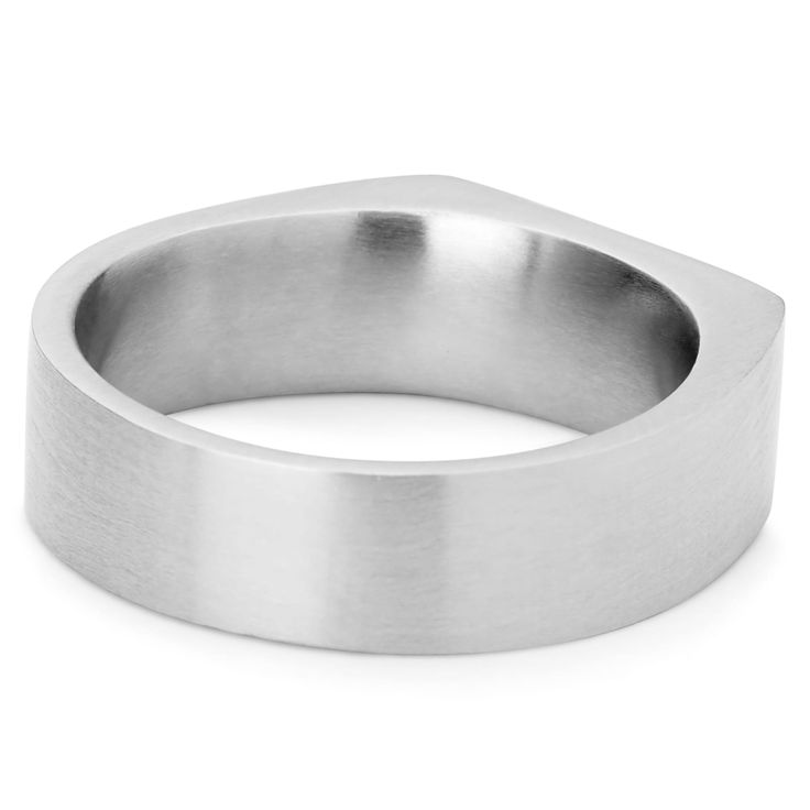 * Danish Design
 * Surgical-grade stainless steel Modern Rectangular Signet Ring For Promise, Modern Anniversary Rings With Brushed Finish, Minimalist Stainless Steel Jewelry With Brushed Finish, Modern Rectangular Signet Promise Ring, Modern Silver Jewelry With Brushed Finish, Modern Silver Rings With Brushed Finish, Modern Everyday Jewelry With Brushed Finish, Everyday Modern Jewelry With Brushed Finish, Stainless Steel Ring With Brushed Finish As Gift