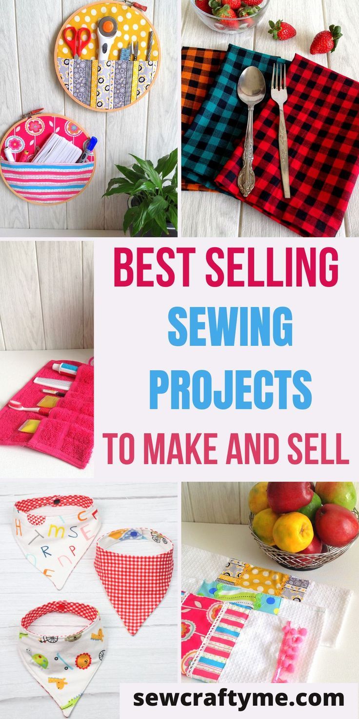 the best selling sewing projects to make and sell