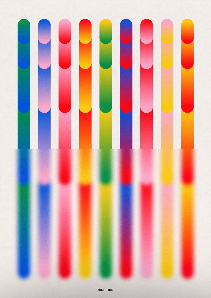 an image of colorful tubes on white paper