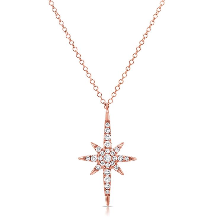 Illuminate your look with the breathtaking beauty of the 14K Gold Starburst Pendant Necklace. This radiant piece features a striking starburst design, meticulously crafted in luxurious 14K gold. The pendant is adorned with dazzling diamonds totaling 0.21 carats, each stone expertly set to enhance the starburst's sparkling brilliance. Suspended from a delicate gold chain, this necklace is a perfect blend of elegance and celestial charm, making it an ideal accessory for any occasion. Whether worn Starburst Pendant, Tennis Jewelry, Delicate Gold Chain, Necklace With Diamonds, Engagement Rings Couple, Gold Starburst, Starburst Design, Diamond Education, Breathtaking Beauty