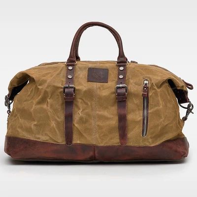 Holdalls – KOVERED Waxed Canvas Duffle Bag, Expedition Gear, Leather Holdall, Canvas Duffle Bag, Big Bags, Waxed Canvas, Large Bag, Perfect Bag, Moss Green