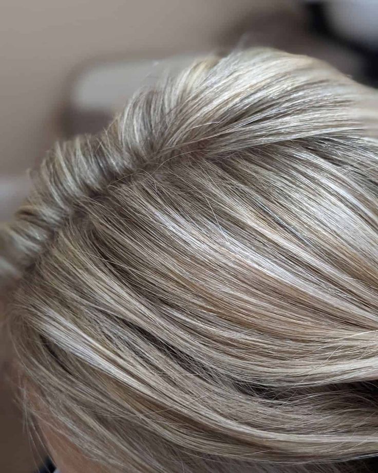 How To Add Lowlights To Blonde Hair, Blonde Highlights By Hair Pattern, Blonde Hair For Graying Hair, Blonde Hair Turning Gray, Blond Highlights To Cover Gray, Best Hair Color To Hide Grey Hair Blonde Highlights, Highlights To Blend Grey Hair, Blend Gray Hair With Highlights Blondes, Baby Lites Hair Highlights