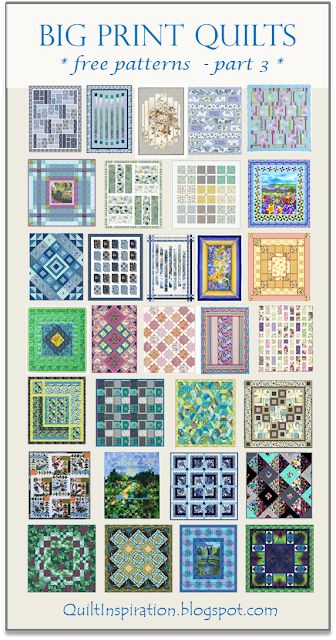 the big print quilts pattern book