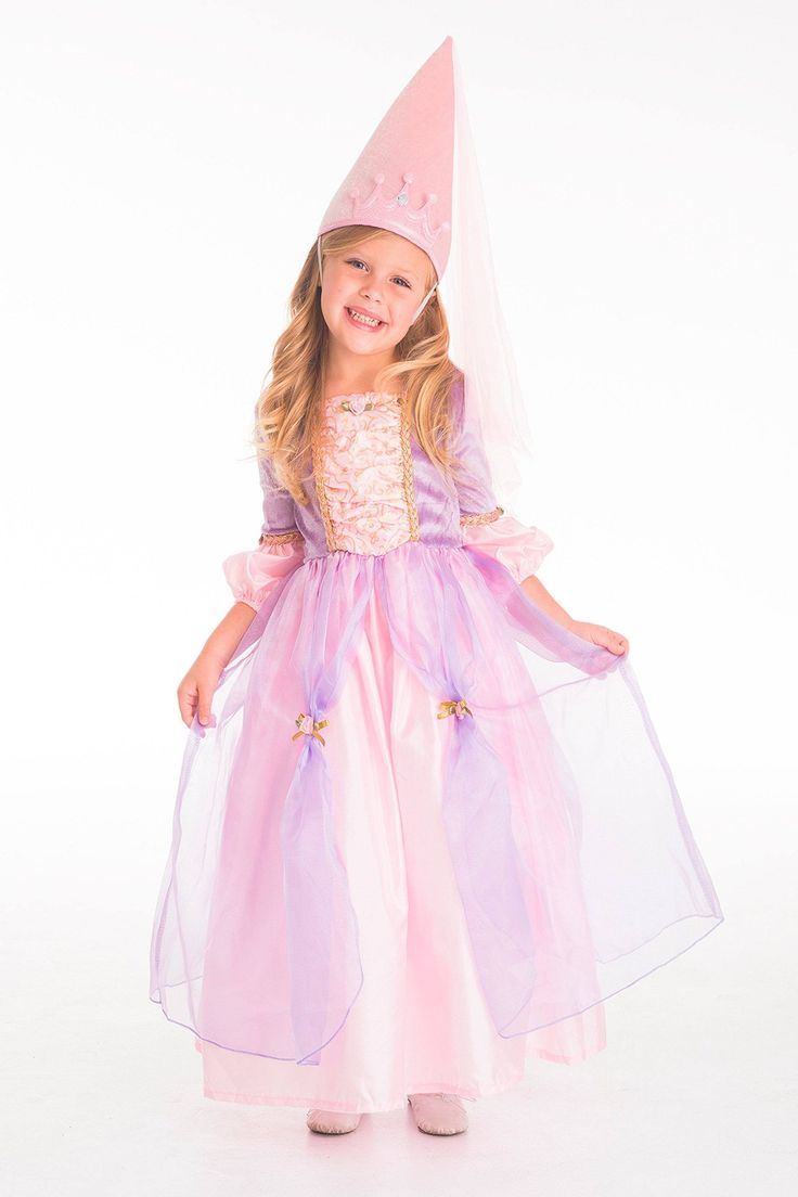 This Pink Princess Cone hat is perfect addition your little one's princess dress up. Ideal for princess parties, dressing up, or playing make-believe! One Size Fits Most Made with quality velvet fused direct to a soft sturdy inner foam core and a soft elastic that rests under the chin Rim lined with a heat seal crown and adorned with a matching jewel Long cascading organza scarf flows from the tip of hat Designed to coordinate with many styles of our dress ups ⚠️WARNING: CHOKING HAZARD 》 ⚠️WARNI Princess Cone Hat, Kids Writing Activities, Hats For Girls, Cone Hat, Princess Wands, Memory Match Game, Princess Sleeves, Princess Dress Up, Purple Hats