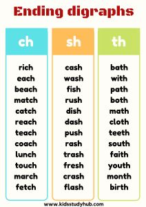 three different types of words that are in the same language, each with their own name