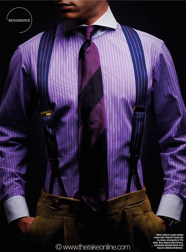 Purple shirt + tie Icon Magazine, Purple Guy, Sharp Dressed Man, Grown Man, Purple Shirt, Business Outfit, Well Dressed Men, Gentleman Style, Purple Fashion