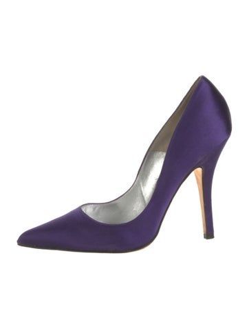 Michael Kors Satin PumpsPurpleLeather TrimPointed-Toes Elegant Lavender Heels For Formal Occasions, Michael Kors Fitted Heels For Formal Occasions, Formal Michael Kors Heels, Formal Fitted Michael Kors Heels, Lavender Pointed Toe Heels For Formal Occasions, Elegant Purple Heels For Office, Elegant Fitted Purple Heels, Purple Pointed Toe Heels For Formal Occasions, Fitted Purple Heels For Formal Occasions