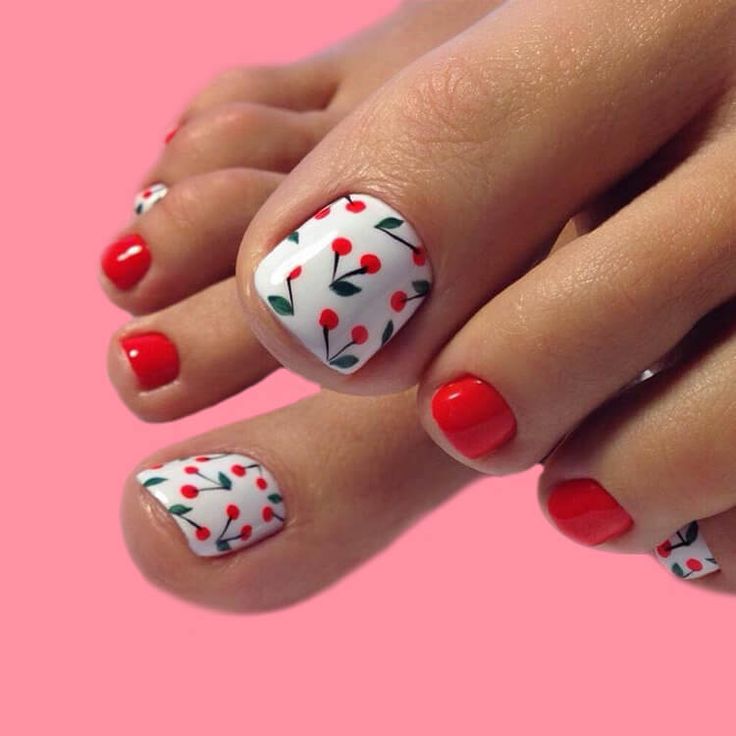 Summer Pedicure Designs, Toe Nail Designs For Summer, Toenail Designs Summer, Pedicure Designs Toenails, Toe Nail Color, Pretty Toe Nails, Sassy Nails, Cute Toe Nails, Summer Toe Nails