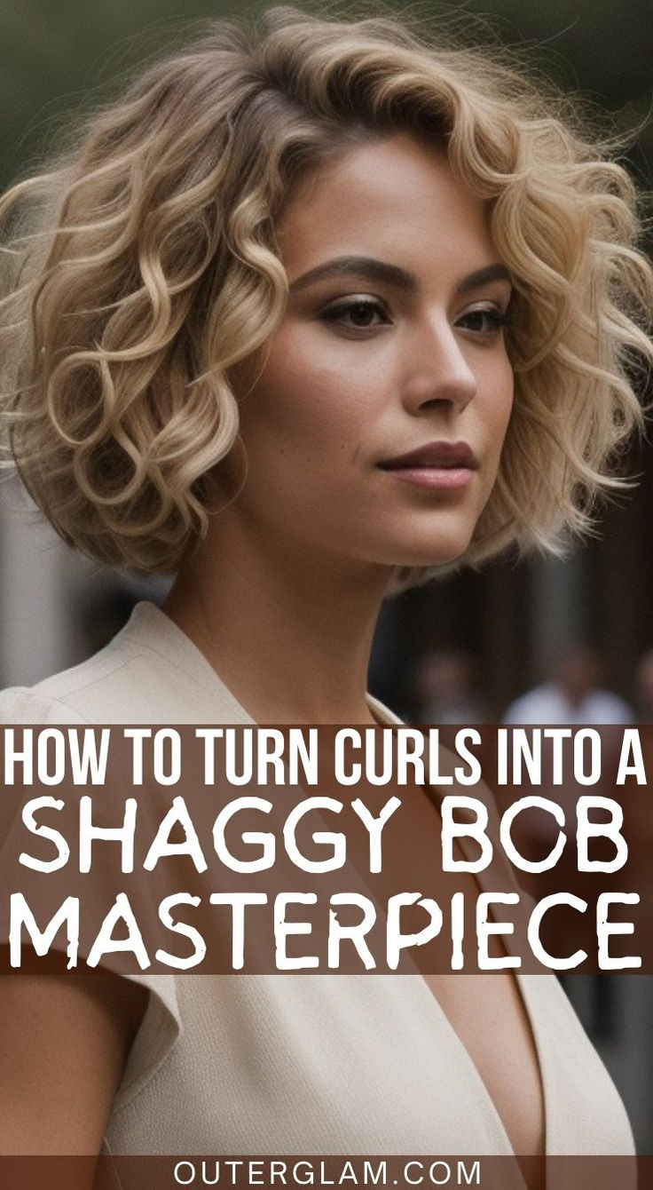 Whether you're tired of unruly curls or seeking a stylish transformation, mastering the art of turning curls into a shaggy bob masterpiece can be a game-changer. If you wish to embrace a new look or need expert advice on achieving that perfect shaggy bob, this article is for you. Discover step-by-step guidance, styling tips, and more to elevate your hair game. How To Style Curly Bob Hairstyles, Natural Wavy Bob Hairstyles, Wavy Bob Haircuts Thick Hair, Curly Bob For Older Women Over 50, How To Style A Wavy Bob, How To Style Wavy Bob, Blond Curly Bob, Bob Hairstyles For Wavy Hair, Short Curly Bob Hairstyles Messy Curls