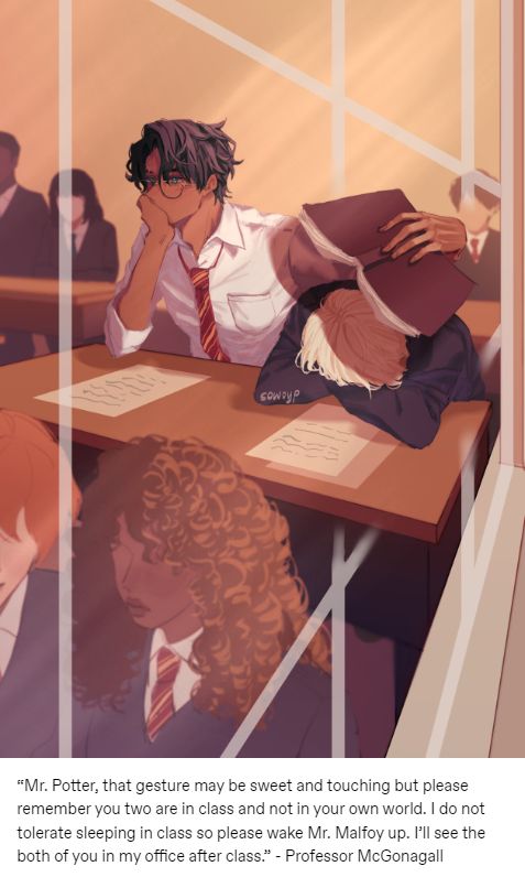 an image of two people sitting at a table with papers in front of them and the caption reads mr potter, that's maybe may be event and touching but please